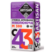 Суміш для стяжки Artisan C-43 Чорнова шар 35-100 мм 25 кг